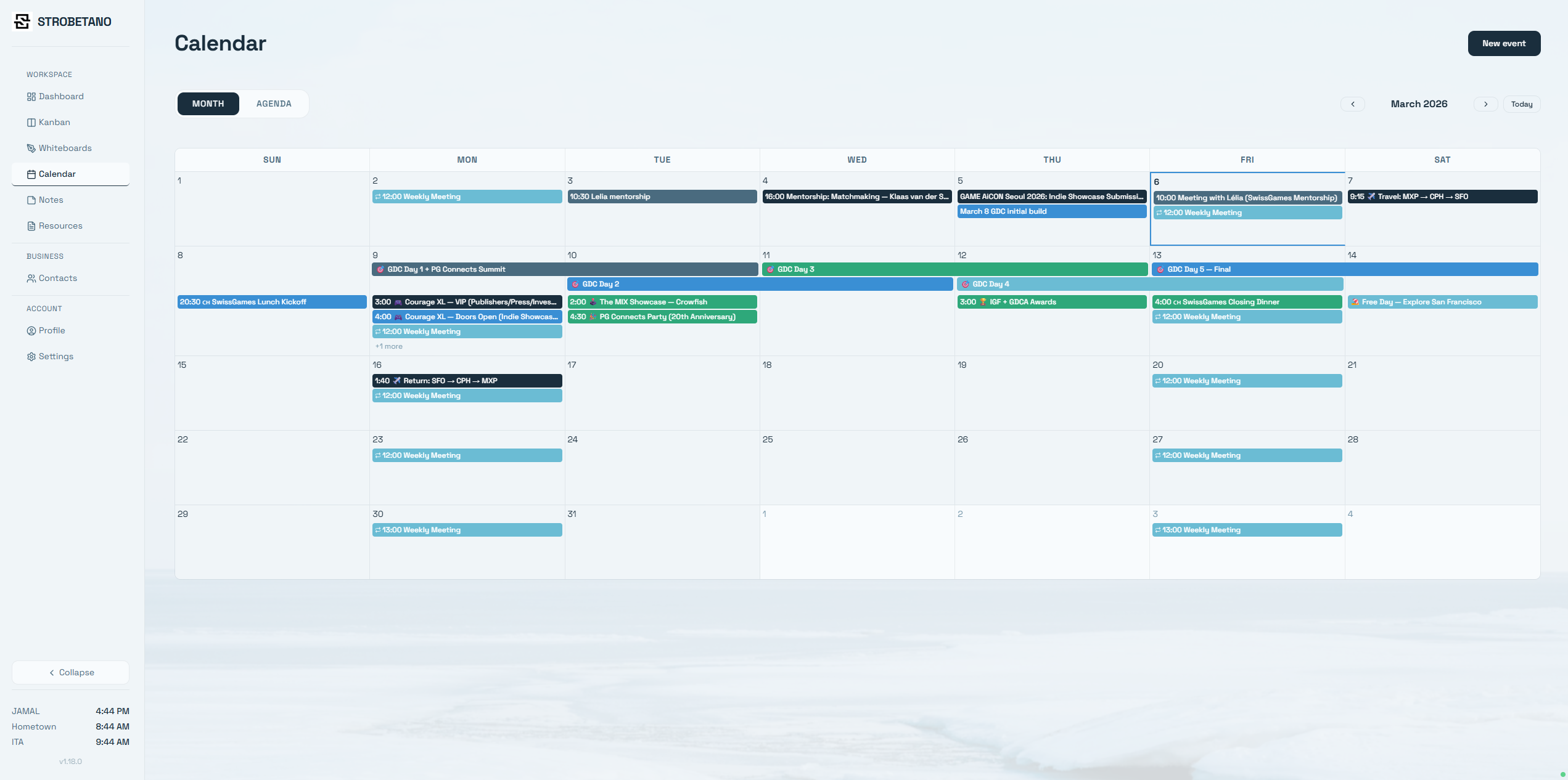Kanban boards with labels, priorities, and comments